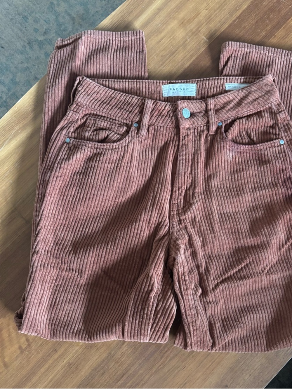 Pacsun mom jeans corduroy